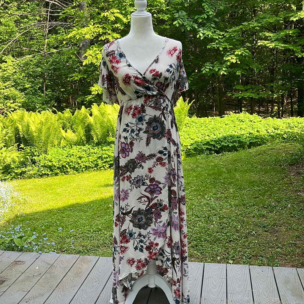 Patrons of Peace print dress Size medium